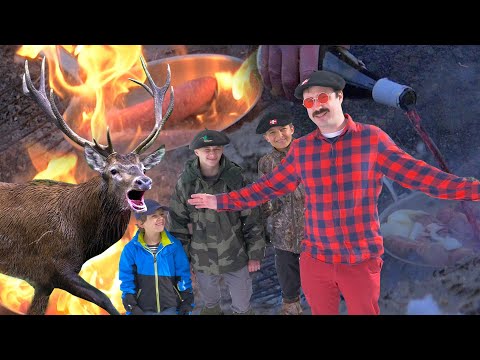 Bois de cerfs et diots vin rouge