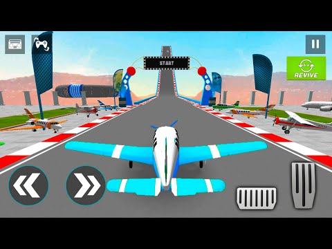 Plane Stunt 3D #9 - Impossible Tracks Stunt Games - Android Gameplay