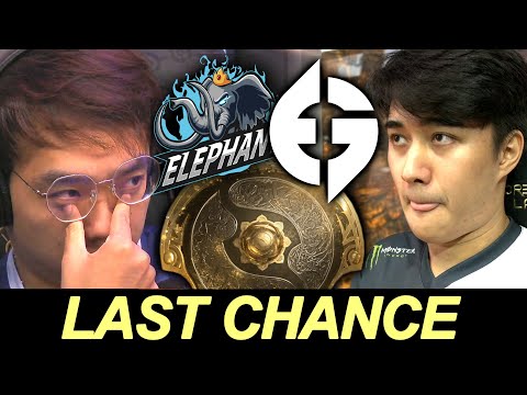 EG vs ELEPHANT — Lower Bracket Elimination! TI10 Last Chance