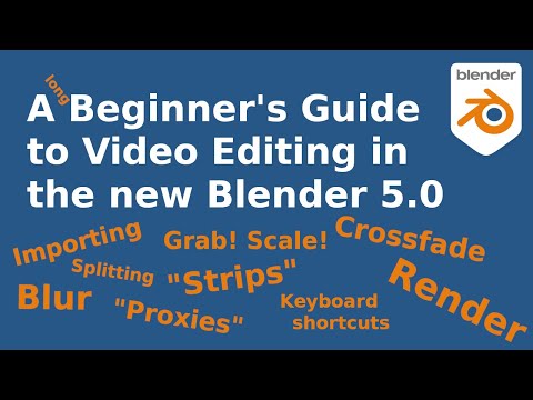A Beginner's Guide to Video Editing in the new Blender 5.0