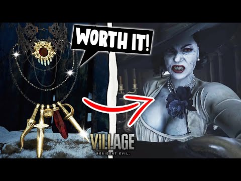 Here's Why Crafting Lady Dimitrescu's Necklace is Worth it in Resident Evil Village