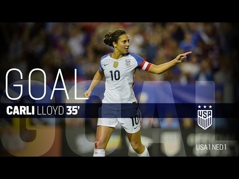 WNT vs. Netherlands: Carli Lloyd Goal - Sept. 18, 2016