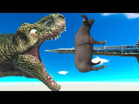 Escape Spike Traps & Deadly Ballista To Reach Evolution Gate | Animal Revolt Battle Simulator