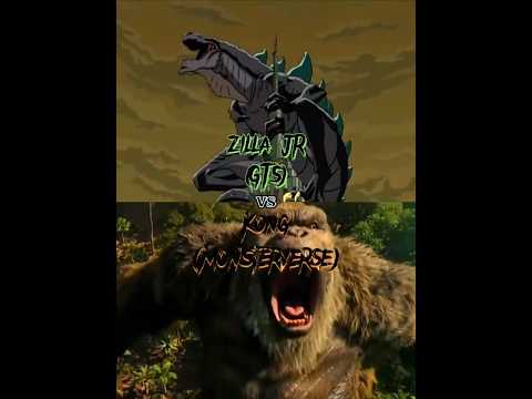 Kong (Monsterverse) vs Zilla Jr (GTS)