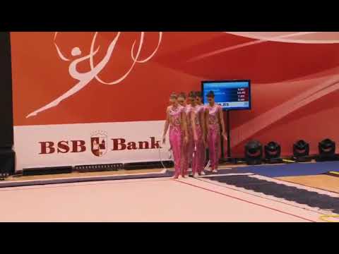 Azerbaijan 3 Hoops + 4 Clubs AA - World Challenge Cup Minsk 2019