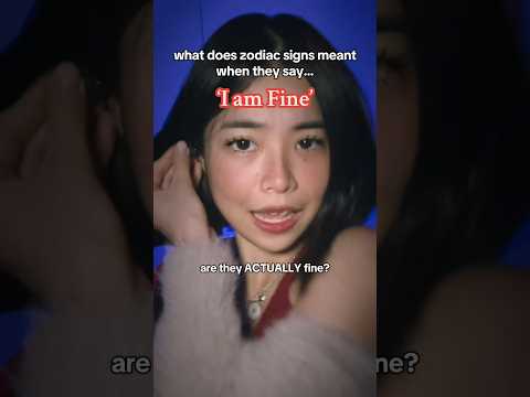 ‘I’m fine❤️‍🩹’ what zodiac signs mean when they say THIS #astrology #viral #foryouシ #shorts #zodiac