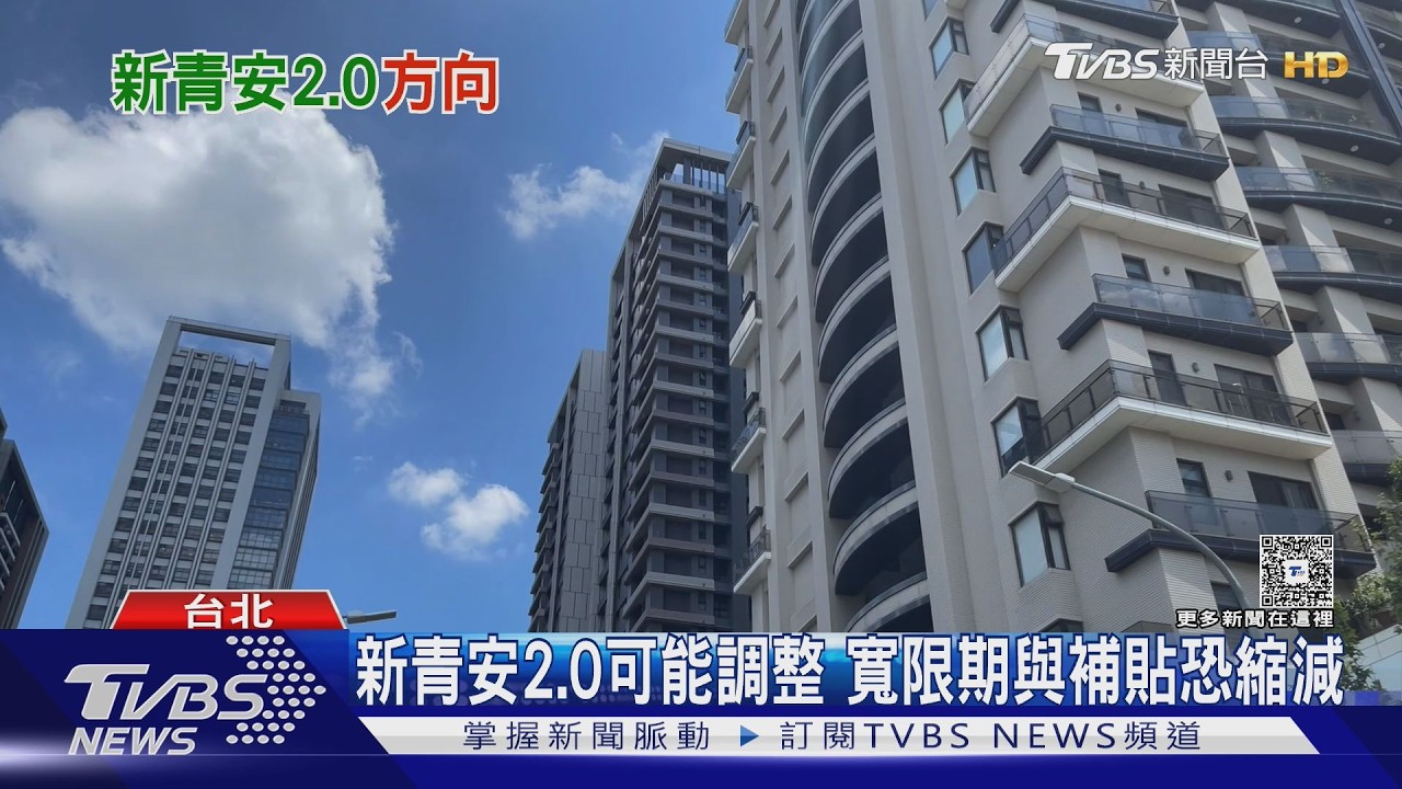 影音/累計撥貸2.5兆元!新青安即將退場 專家:新方案條件恐變嚴