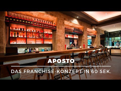 Italienisches Restaurant mit Cocktailbar eröffnen – Franchise mit Aposto in 60 Sek. erklärt