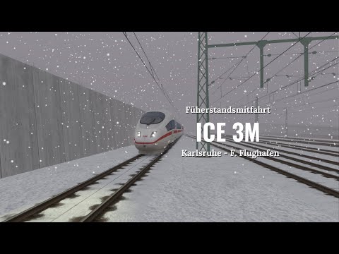 🚄 Führerstandsmitfahrt mit dem ICE 3M von Karlsruhe Hbf nach Mannheim Hbf!