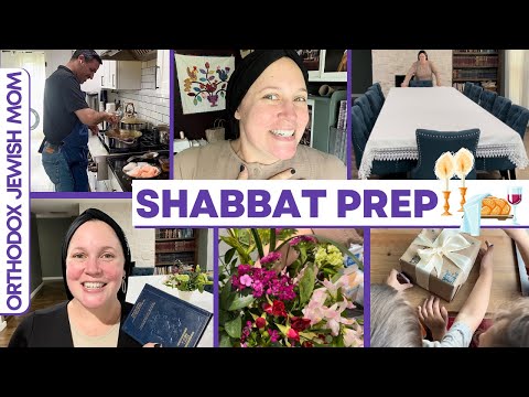 Jewish Life: Friday Shabbat Prep | Day in My Life DITL | Orthodox Jewish Mom (Jar of Fireflies)