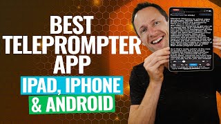 Best Teleprompter App For iPad iPhone & Androi