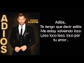 Ricky Martin - Adi��s (Letra en Espa��ol) - YouTube