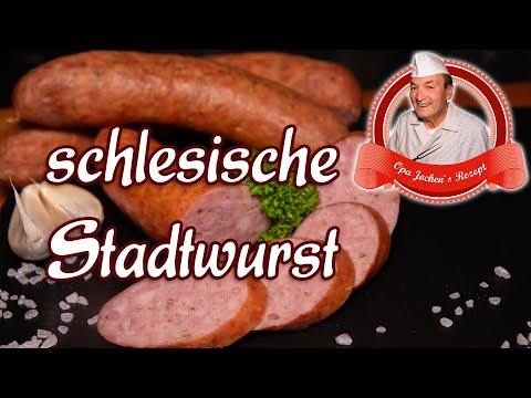 schlesische Stadtwurst selber machen - Opa Jochens Rezept