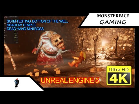 Ocarina Of Time - Bottom of the Well ( Shadow Temple ) Dead Hand ( Unreal Engine 5 ) by Cryzenx. 4K