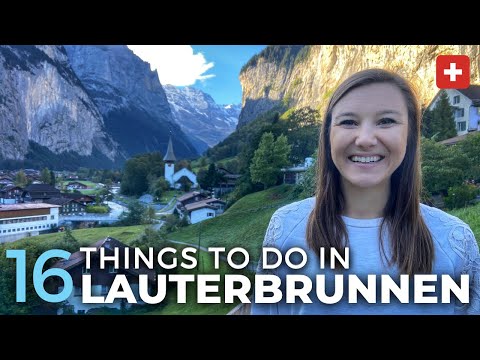 16 Things To Do In Lauterbrunnen Valley, Switzerland | Free Map!