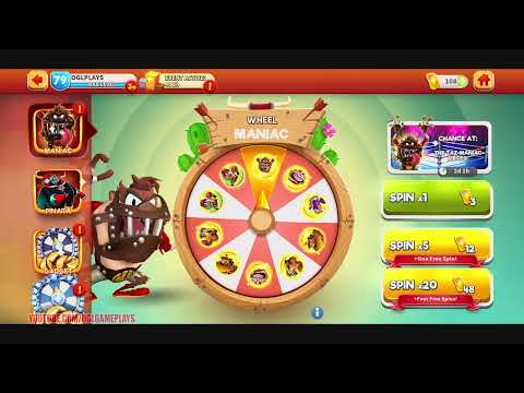 THE TAZ-MANIAC ACTIVATION WHEEL SPINS AND GAMEPLAY - LTWOM