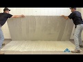 How to Install Polished Porcelain Slabs by Cosmos Surfaces