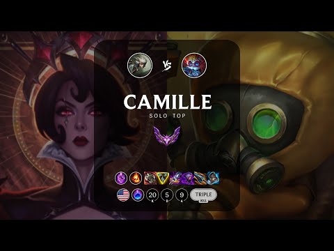 Camille Top vs Heimerdinger - NA Master Patch 14.6