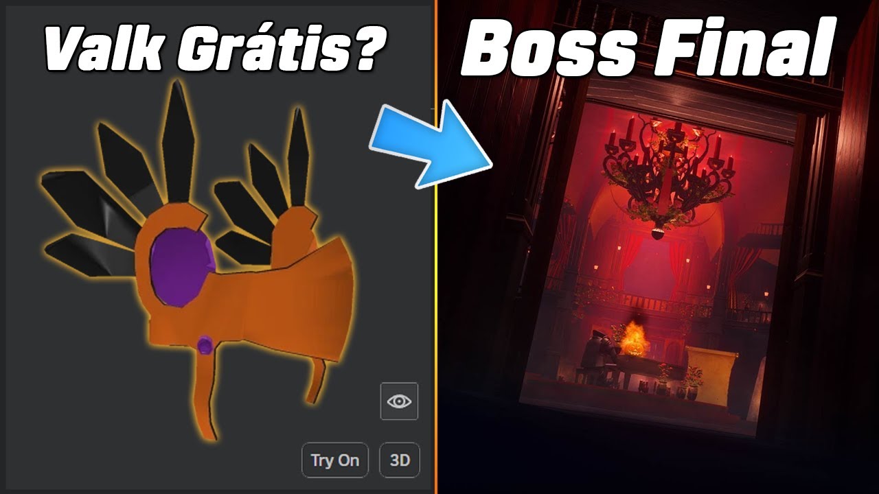 VALK and FINAL BOSS from Roblox's The Haunt 🎃🔥
