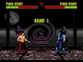 MK 2 Dark Edition Sega Genesis MD Color Hack V1 3 4 SUB ZERO