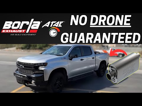 The NEW Borla Atak LS Crate Muffler FULL Test & Review!