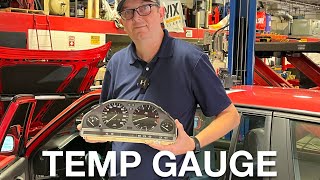 BMW e30 temperature gauge FULL DIAGNOSTICS AND REPAIR