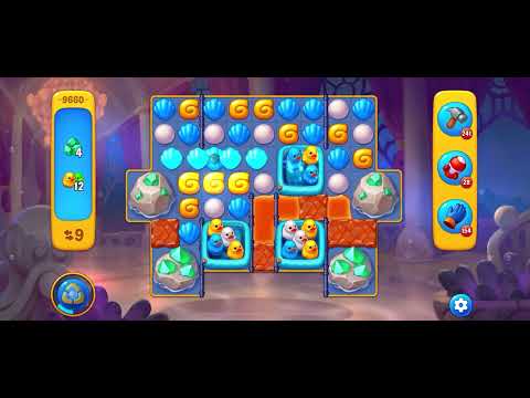 Fishdom level 9660 no boosters フィッシュダム ノーマル