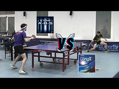 Antispin vs Long Pimples classic defense  - Match Best Points