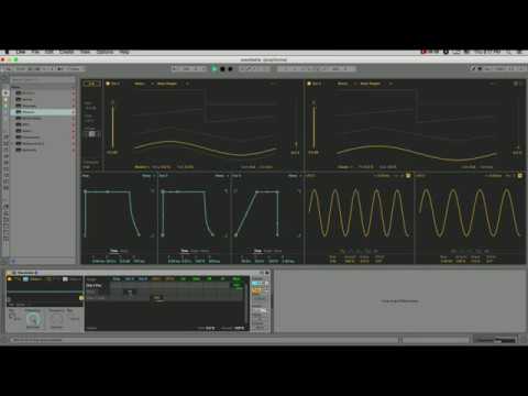 Ableton Live TIP #007 Wavetable 02 envelope & LFO for parameter modulation