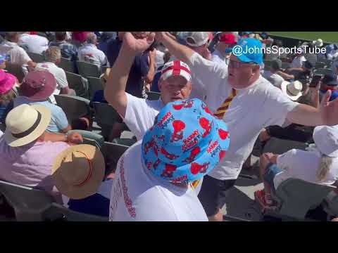 BarmyArmy | They've only got one song | The Ashes | Adelaide Oval 25 | We are the army the barmyarmy