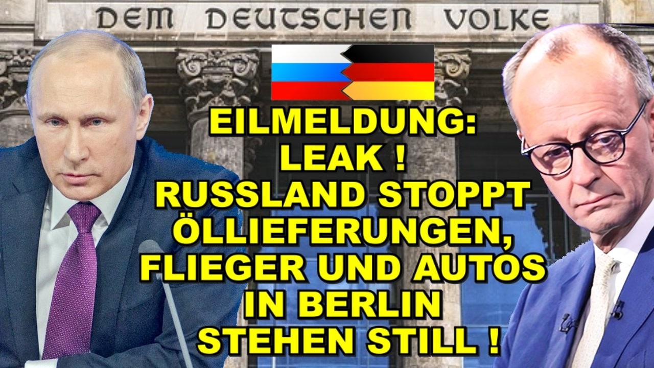 EIL: LEAK! KEIN ÖL, BERLIN STEHT STILL!