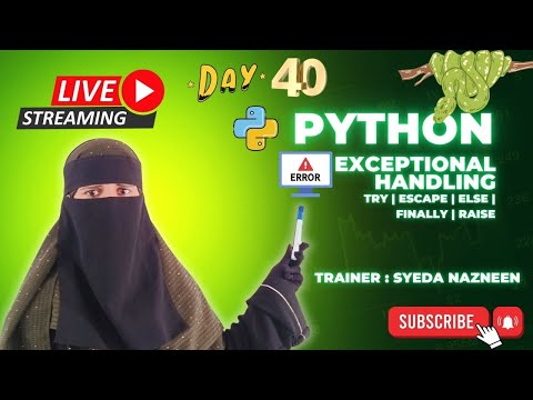 Python Exception Handling Explained Like A Pro Error Handling In Python Live Coding Class