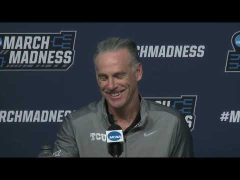TCU First Round Postgame Press Conference - 2022 NCAA Tournament