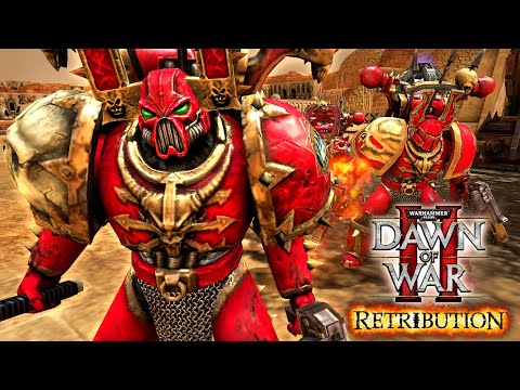 Astartes Mod - World Eaters vs Space Wolves & Ultramarines | WH40K: Dawn of War II: Retribution