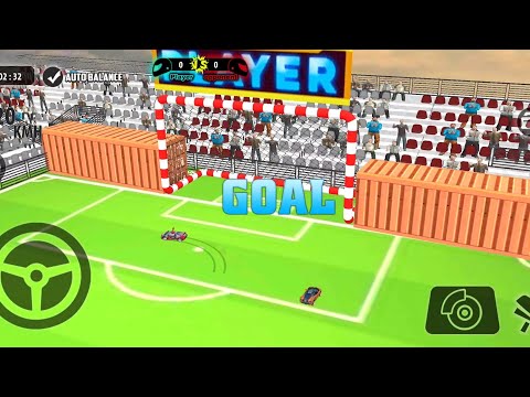 CAR FOOTBALL MODE // IMPOSSIBLE CAR TRACKS 3D CAR ANDROID GAMEPLAY