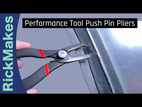 Performance Tool Push Pin Pliers