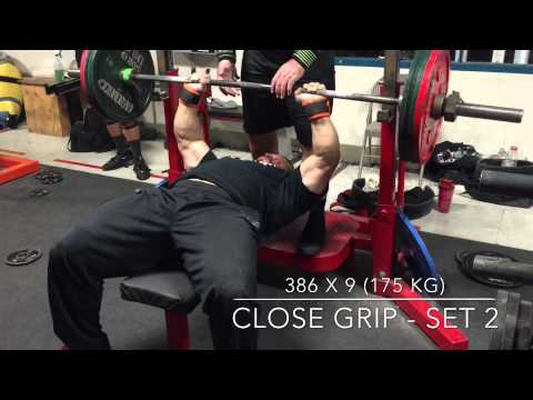 Dan Green - Bench Press Volume Day