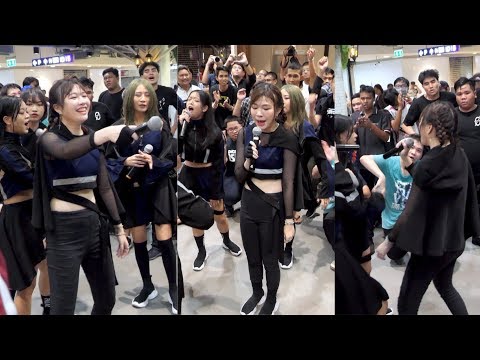 190908 [Fancam] Punch AKIRA KURØ - Never Give Up (Encore Stage) @ MBK Center Street Cover Party 2019