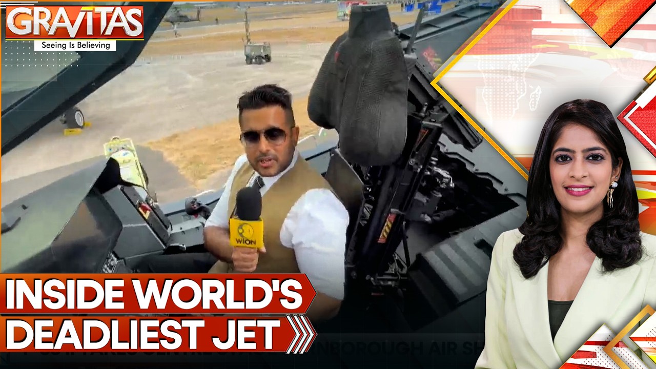 Farnborough Airshow 2026: Inside The Cockpit Of The World's Deadliest Stealth Fighter | Gravitas