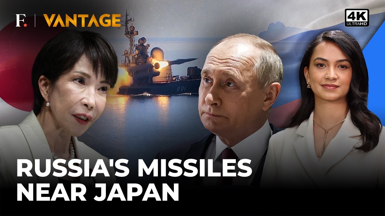 Russia Conducts Missile Drills Near Japan's Disputed Islands | Vantage on Firstpost | 4K