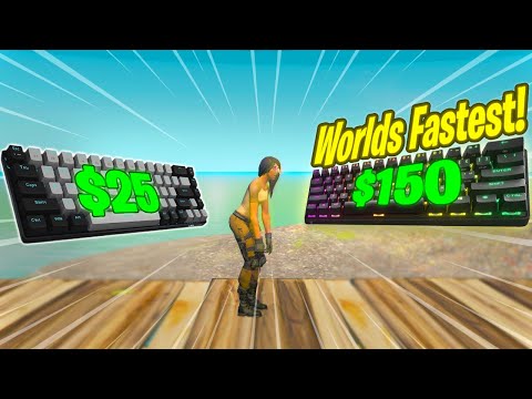 $25 Keyboard VS The Worlds Fastest $150 Keyboard