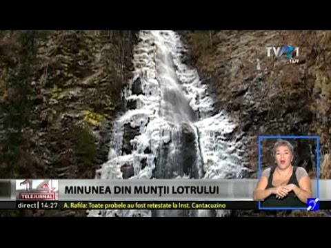 Cascada lui Ciucă - cea mai înaltă din România - un magnet pentru turişti