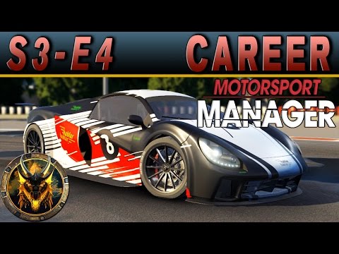 Motorsport Manager GT Career Mode S3E4 - LESS FUEL HYBRID MODE STRATEGY