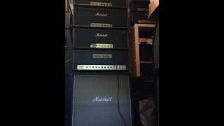 Video thumbnail for 1967 Marshall 200 Major Lead" the Pig" plexi by pleximaster
