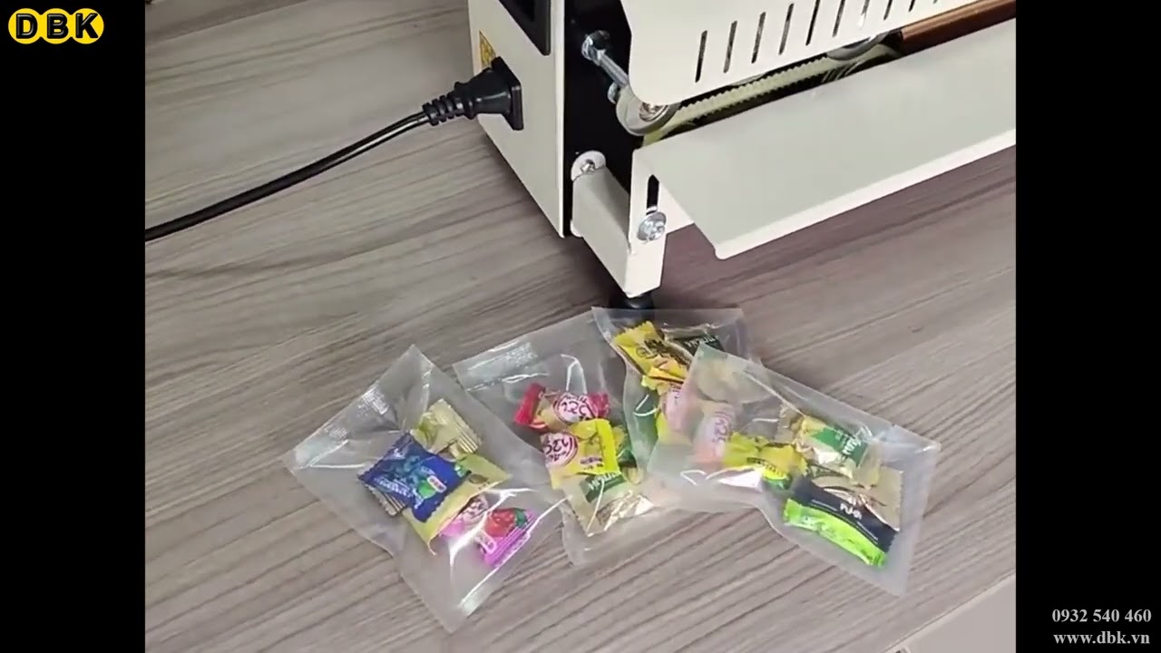 Video Máy hàn túi liên tục mini TMD FR-550 - Máy hàn túi liên tục mini TMD FR-550