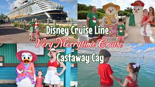 Disney Dream Very Merrytime Cruise Day 4 Castaway Cay, Enchanted Garden, & Disembarking