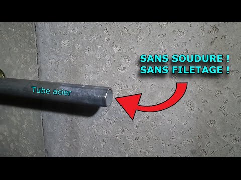 Comment raccorder un tube acier à du PE sans soudure ni filetage ?
