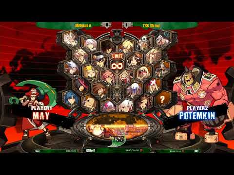 TSB v.05 8/19/2017 Top 4 Guilty Gear Rev2 TSB|Shine, TSB|Blaze, Mahouko, & Doonpa