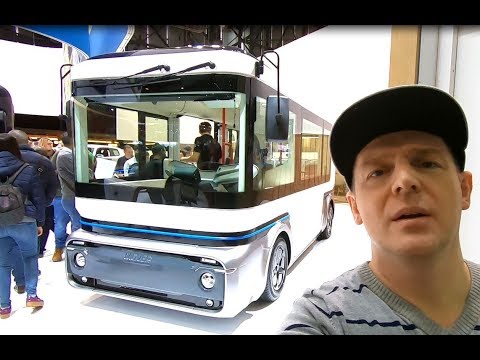 e.go mover full electric bus e-go e-mover future concept car walkaround and interior K0779