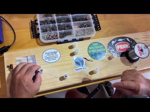 How I tie my double dropper loop rigs.